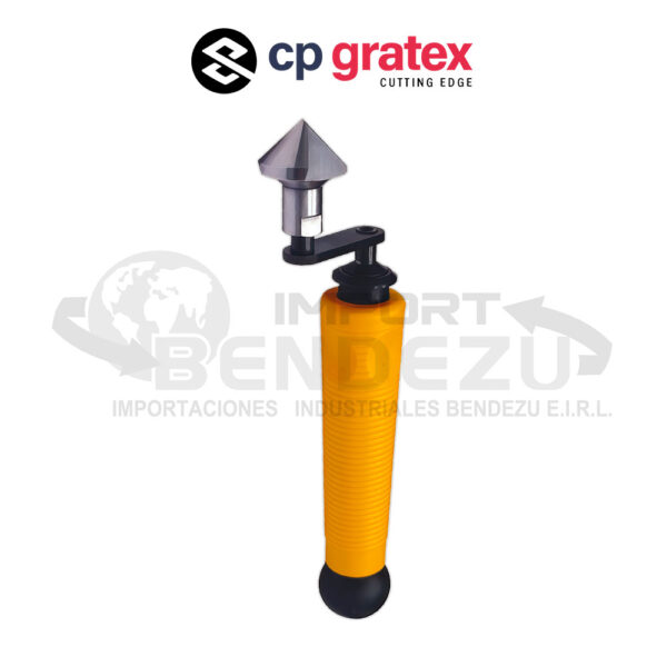 REBARBADOR C/AVELLANDOR MANUAL 2.5MM (3/32")-19MM(3/4") CP GRATEX 48031