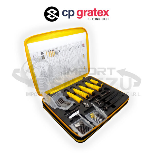 REBARBADOR UNIVERSAL KIT (41 PZA) CP GRATEX 86909